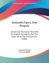 Donizetti's Opera, Don Pasquale