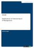 Implications of Outsourcing in IT-Management