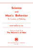 Science and Man's Behavior