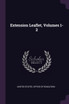Extension Leaflet, Volumes 1-2