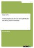 Trainingsplanung für ein Beweglichkeits- und Koordinationstraining