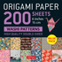 Origami Paper 200 sheets Washi Patterns 6" (15 cm)