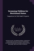 Screening Children for Nutritional Status