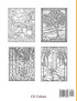 Nature Stained Glass Coloring Book