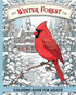 Winter Forest Coloring Book for Adults