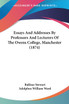 Essays And Addresses By Professors And Lecturers Of The Owens College, Manchester (1874)
