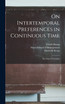 On Intertemporal Preferences in Continuous Time