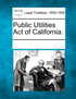 Public Utilities Act of California.