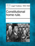 Constitutional home rule.