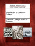 The statutes of Dickinson College.