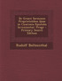 de Graeci Sermonis Proprietatibus Quae in Ciceronis Epistolis Inveniuntur