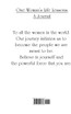 One Woman's Life Lessons