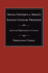 Social Critique by Israel's Eighth-Century Prophets
