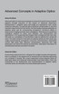 Advanced Concepts in Adaptive Optics