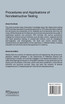 Procedures and Applications of Nondestructive Testing