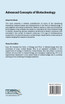 Advanced Concepts of Biotechnology