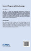 Current Progress in Biotechnology