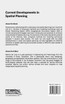 Current Developments in Spatial Planning