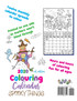 2020 Colouring Calendar Spooky Things (UK Edition)