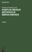 Hortus Regius Botanicus Berolinensis