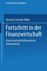 Fortschritt in Der Finanzwirtschaft
