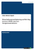 Wirtschaftsregional-Marketing mit Web Map Services (WMS) und Geo- Navigationsstrukturen