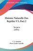 Histoire Naturelle Des Reptiles V3, Part 2
