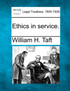 Ethics in service.
