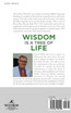 Wisdom Is a Tree of Life