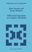 Differential Equations on Complex Manifolds