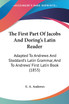 The First Part Of Jacobs And Doring's Latin Reader