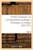 Lettres iroquoises, correspondance politique, historique et critique. Tome 2