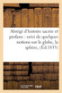Abrégé d'histoire sacrée et profane