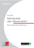 Schreibschrift oder Druckschrift?