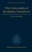 The Universality of the Radon Transform