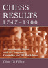 Chess Results, 1747-1900