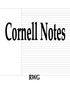 Cornell Notes