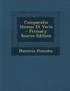 Comparatio Hiemis Et Veris