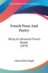 French Prose And Poetry