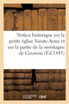 Notice historique sur la petite église Sainte-Anne
