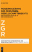 Modernisierung des Personengesellschaftsrechts