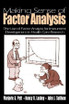 Making Sense of Factor Analysis