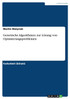 Genetische Algorithmen zur Lösung von Optimierungsproblemen