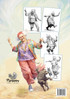 Crazy Grandma 2 Grayscale Coloring Book for Adults