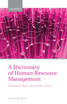 A Dictionary of Human Resource Management