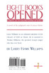 Eight Books Opened