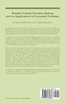 Multiple Criteria Decision Making and its Applications to Economic Problems