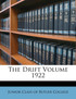 The Drift Volume 1922