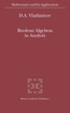 Boolean Algebras in Analysis