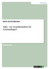 Stille - ein Grundbedürfnis für Schulanfänger?